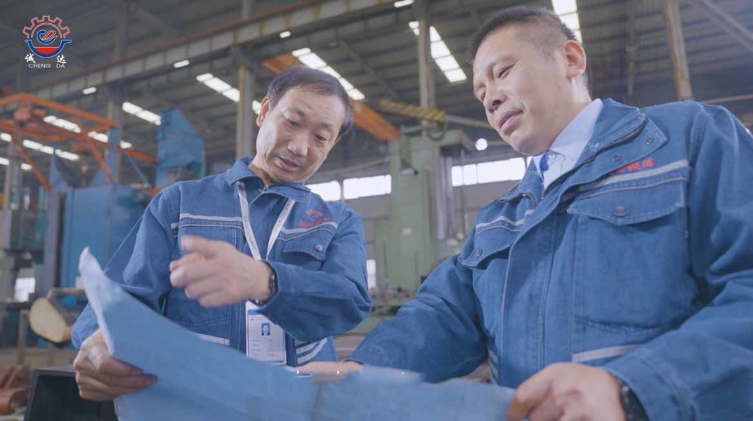 Shaanxi CHENGDA Industry Furnace MAKE Co., Ltd. linha de produção do fabricante