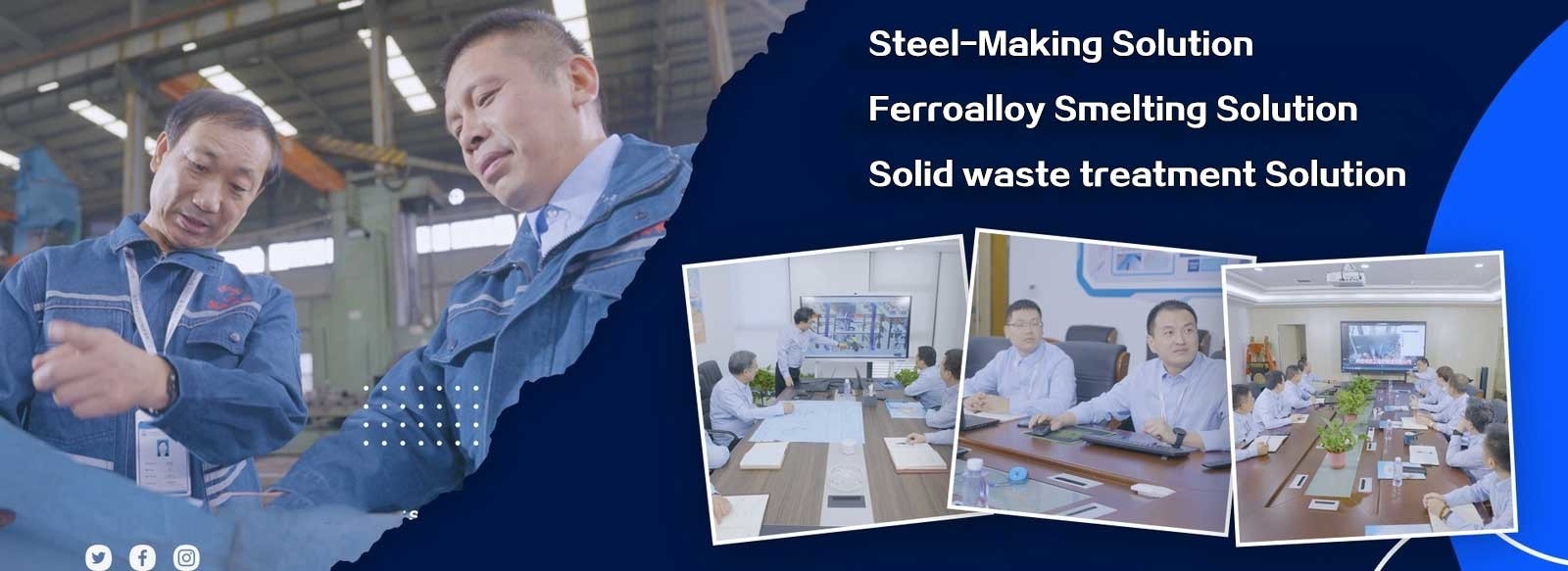 Equipamento de fundição de ferroligas
