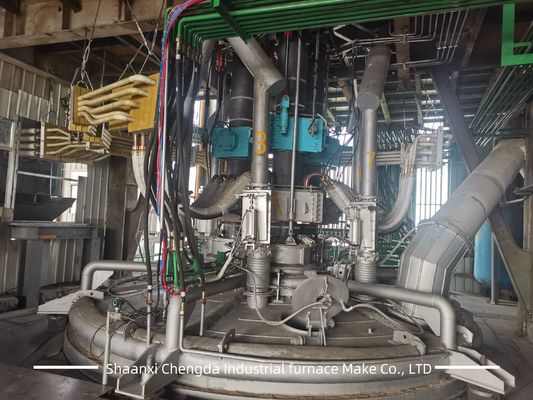 Rock Wool Electric Furnace With Efficiency Smelting 8-10t/h