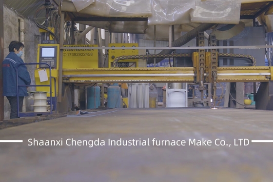 Elementos de aquecimento Rodas de carburo de silício Corindão Forno elétrico para câmara cerâmica de alumínio de alta pureza
