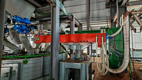 Utilização global de cinzas de fundo de fornos eléctricos/cinzas de voo em fornos de arco de corrente contínua