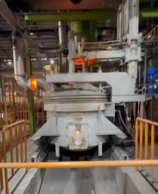 Fornos de arco elétrico a corrente contínua --- Fornos de arco elétrico para fundição de aço especial