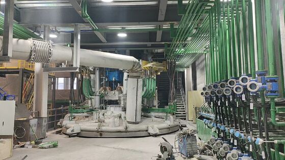 Forno elétrico de lã de rocha Fly Ash