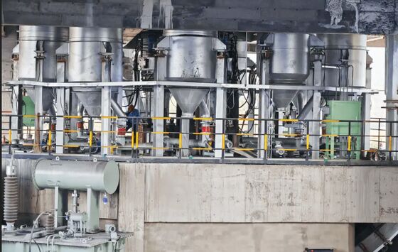 36Forno de fundição de escória de titânio de corrente contínua de 1000 kVA, tipo fechado e selado, para produção de escória de titânio elevado