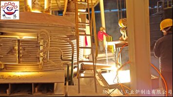 forno de alumina fundida marrom