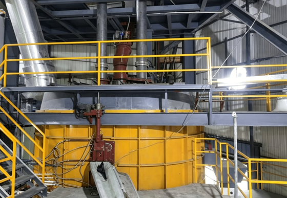 Forno de lã de rocha em corrente contínua (forno de lã mineral em corrente contínua)