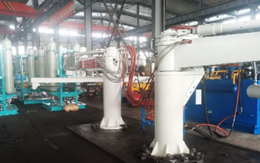 Máquina de abertura de fornos elétricos e arma de barro