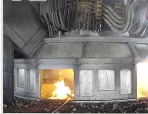 Forno de arco elétrico de carburo de cálcio para ferrosilicio, silício, manganês e ferrocromo