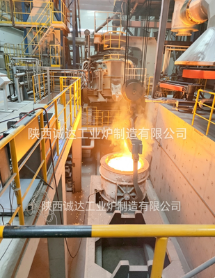 500kW Forno de arco de plasma DC Fusão de cátodos de cobre Equipamento de fusão elétrico para 5 toneladas Capacidade 1500°C