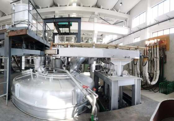 Planta de Tratamento de Resíduos Perigosos por Fusão em Forno Elétrico a Arco CC de 3000 kVA para Lodo de Galvanoplastia