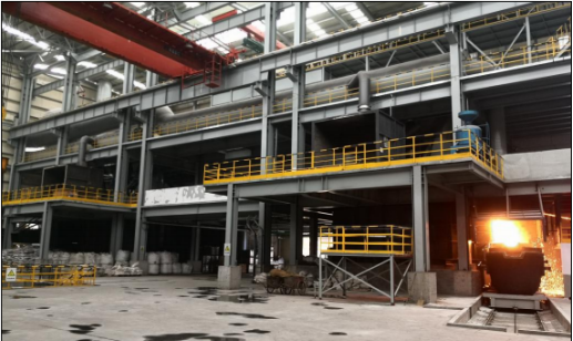 Forno de Refino Elétrico de Ferro-Cromo de Micro Carbono Equipamento de Produção de Fusão de Liga FeCr