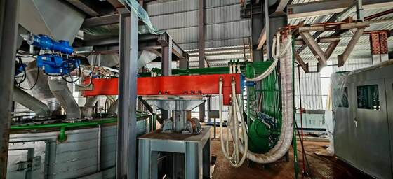 Sistema Retificador de Forno Elétrico a Arco DC de 4000KVA para Metalurgia de Ferro-Cromo de Alto Carbono